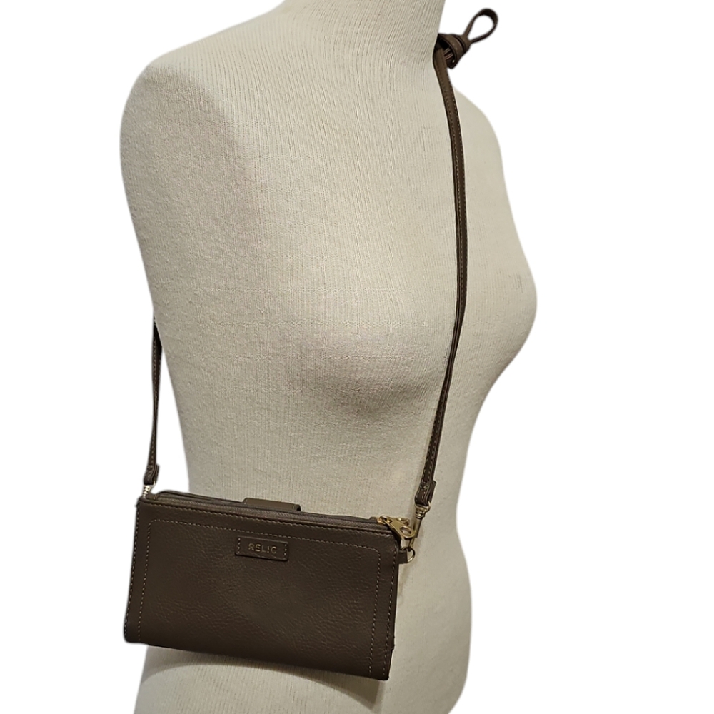 Relic by Fossil Wallet with Crossbody Strap